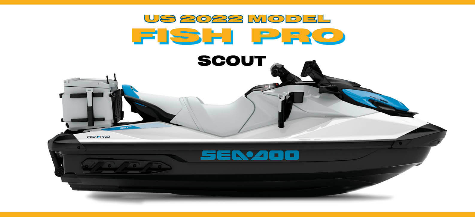 2022年 BRP SEA-DOO（シードゥ）ニューモデル 大人気の「釣り
